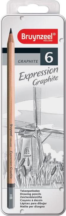 Actual product image Bruynzeel Expression Graphitstifte (3.60 mm, HB, 6x)