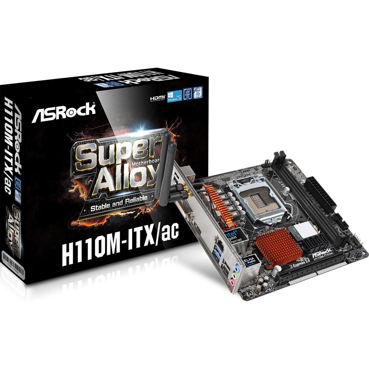 Mini Itx H110 I7 7700 H110 Plus Asus 6700k Motherboard ASUS H110