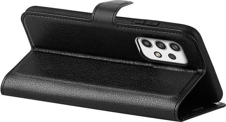 Actual product image Cover-Discount Galaxy A23 - Leather Case Cover black (Samsung Galaxy A23)