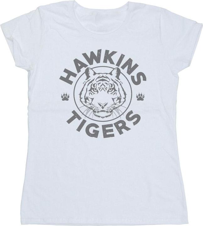 Produktbild Netflix Stranger Things Hawkins Grey Tiger TShirt