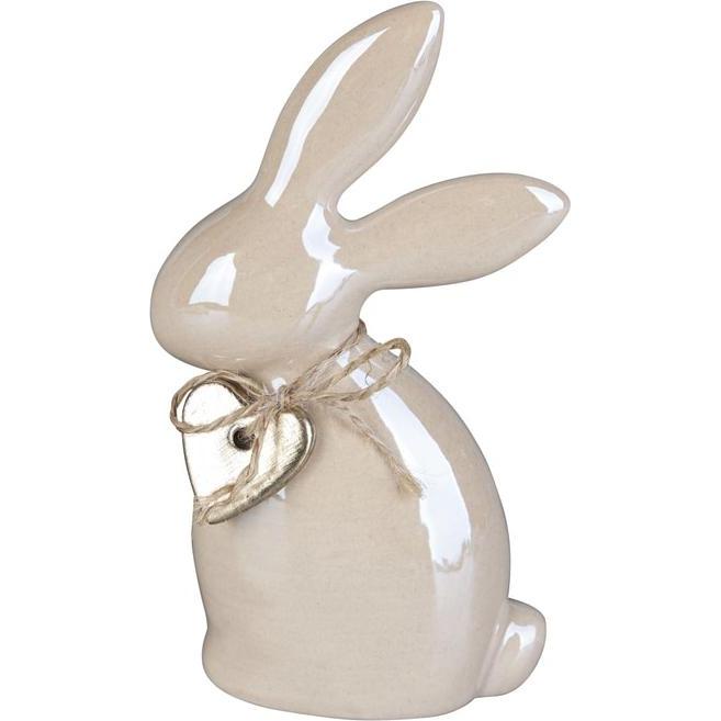 MICA Living, Osterdeko, Dekohase - aus Keramik - 8,5 x 4,5 x 14 cm (1 x)