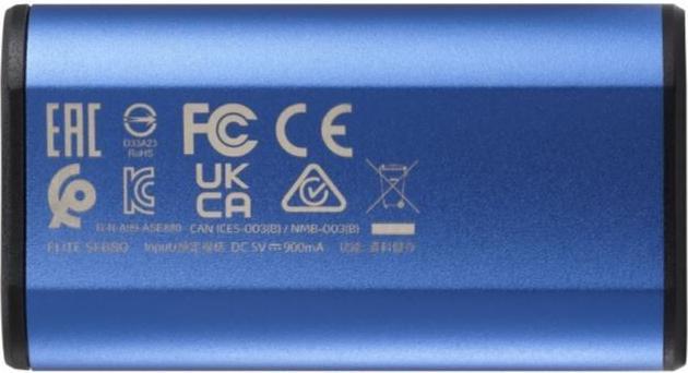 Productafbeelding Adata Dysk zewnętrzny SSD SE880 4TB USB3.2A/C Gen2x2 Niebieski (4 TB)