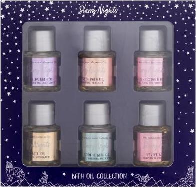 Produktbild The Indulgent Bathing Starry Nights Bath Oil Collection (Haarpflege Set)