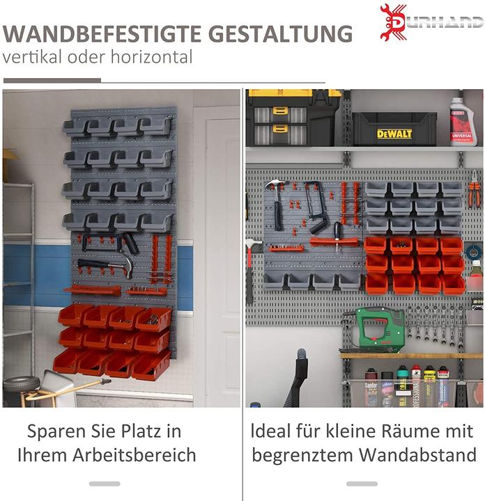 Produktbild Jamb Lochwand mit Stapelboxen