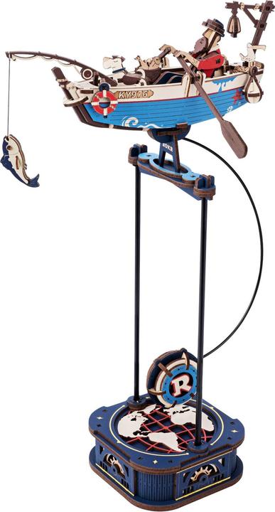 Produktbild Rokr Ocean Fisher Balance Pendel - 3D Holzbausatz