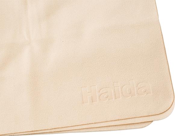 Actual product image Haida Reinigungstuch zu Objektiven in Gelb