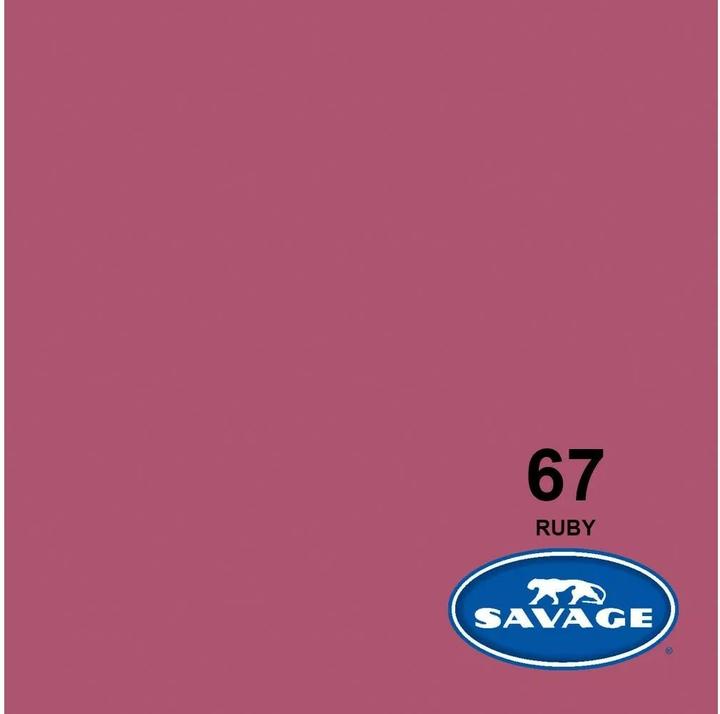 Produktbild Savage Hintergrund Papier 2.72 x 11m Ruby (272 cm, 1100 cm)
