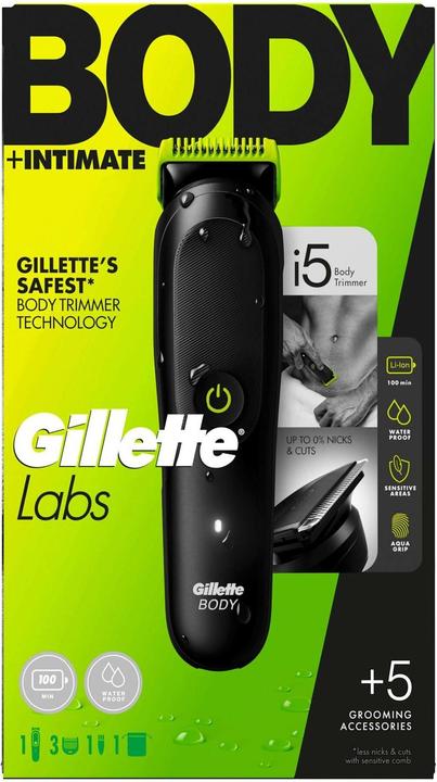 Gillette Labs Body + Intimate Trimmer i5 Trimmer