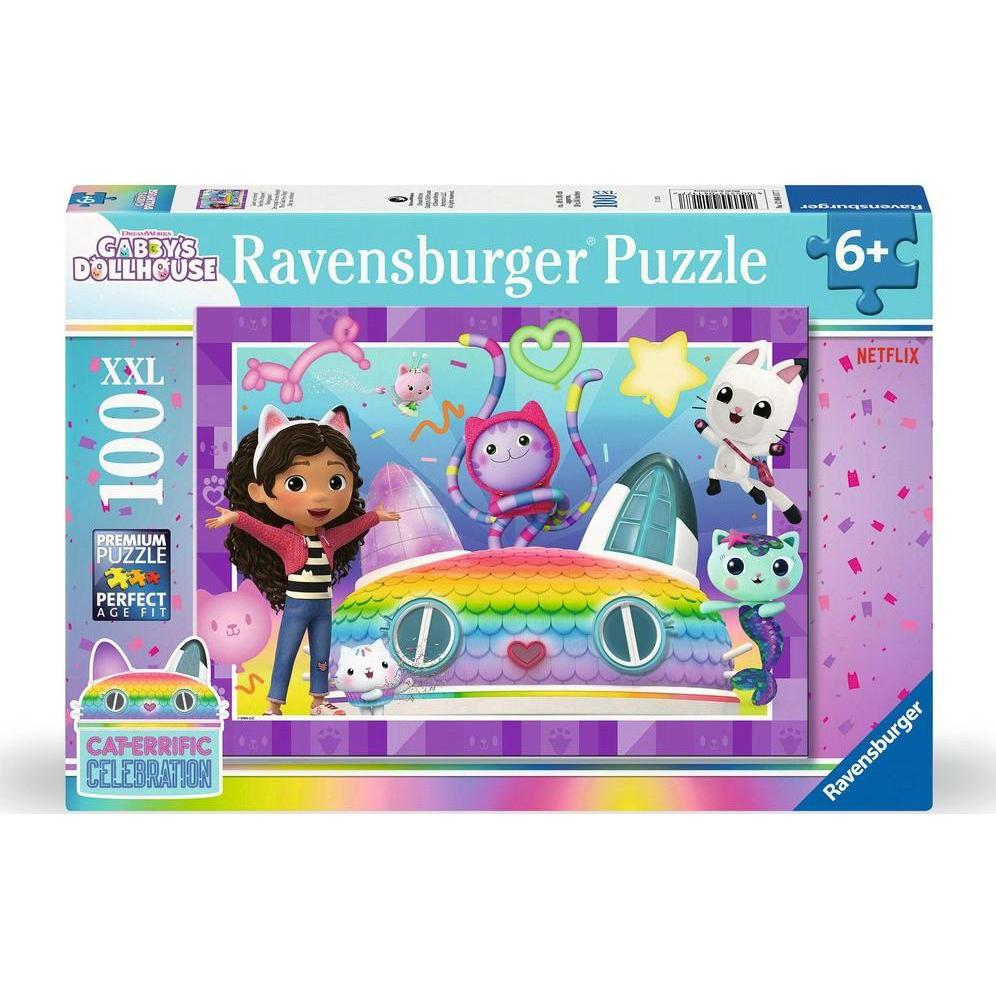 Ravensburger Kinderpuzzle - 12004117 Gabby's Dollhouse - Puzzle für Kinder ab 6 Jahren, mit 100 (100 Teile)