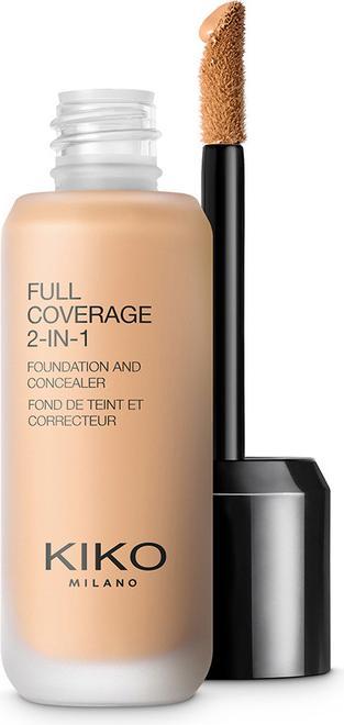 Actual product image KIKO Milano Full Coverage 2-in-1 Foundation & Concealer (40 Warm Beige)