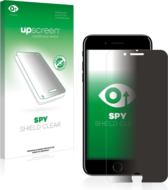 Actual product image upscreen Spy Shield Privacy Protector (1 Piece, Apple iPhone 7 Plus)