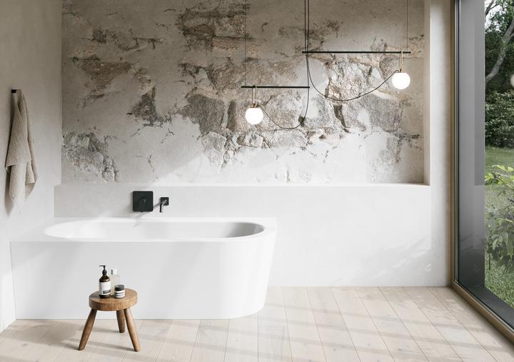 Produktbild Bette Starlet IV Silhouette baignoires d'angle, semi-indépendante, coin gauche, 1850x850x420mm (155 l, 185 cm, 85 cm)