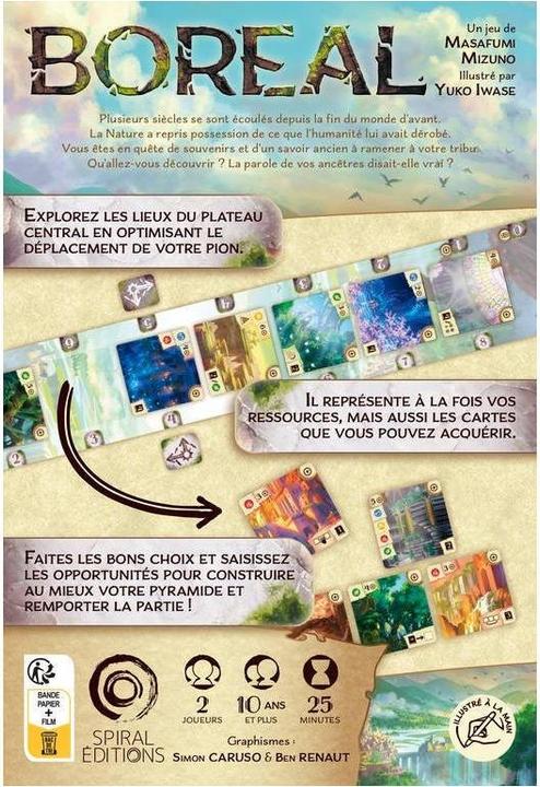 Immagine prodotto Spiral Editions Boreale (Francese, 2 Giocatori)