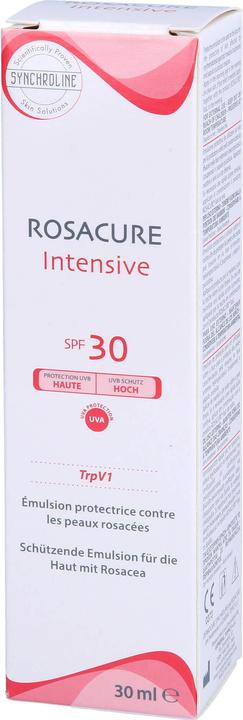 Actual product image Synchroline Rosacure Intensive (Suntan cream, SPF 30, 30 ml)
