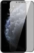 Actual product image Baseus 0.3mm Full-Coverage Privacy Protection Crystal Tempered Glass Screen Protector with Dust Filter for (1 Piece, Apple iPhone XS Max)
