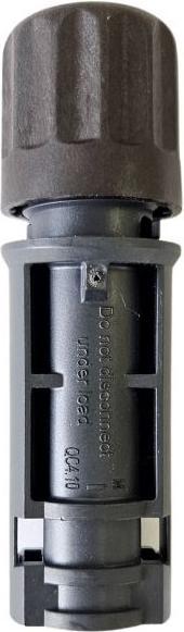 Actual product image Elbro PV coupling plug MC4 2.5...4mm² black