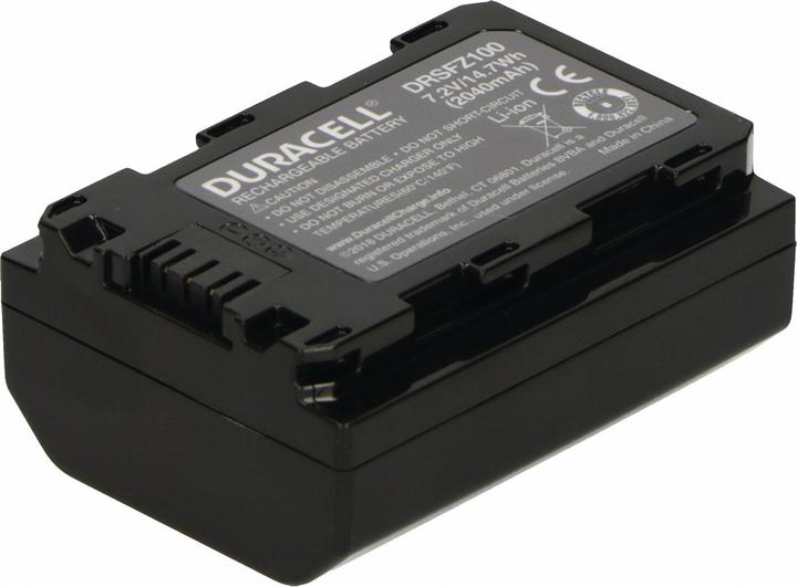 Produktbild Duracell Li-Ion Akku 2040mAh für Sony NP-FZ100 (Kamera Akku)