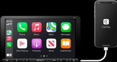 Productafbeelding Sony XAV-AX8150 (Android auto, Apple Carplay)