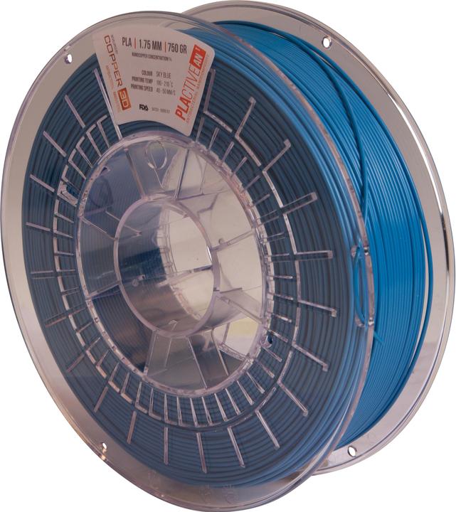Image du produit Formfutura Filament PLActive - Bleu ciel 1.75mm 750g (PLA, 1.75 mm, 750 g, Bleu)