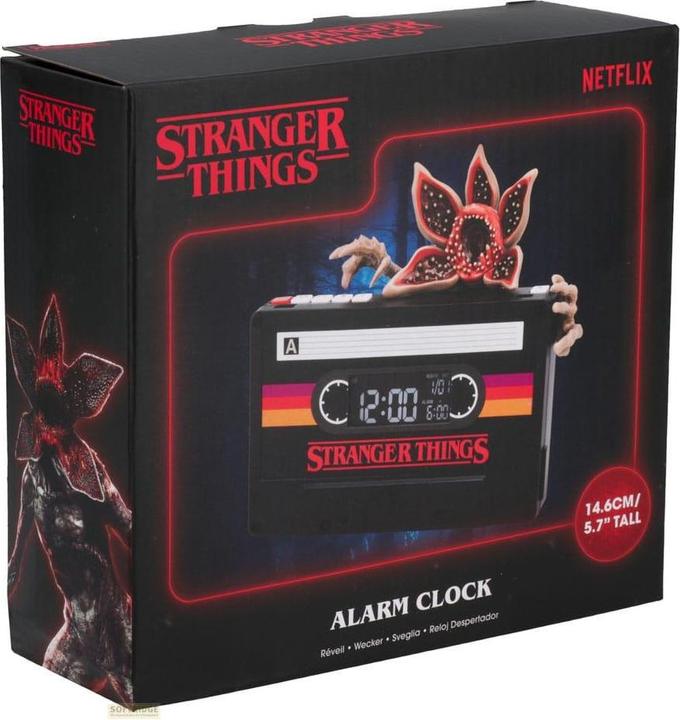 Immagine prodotto Paladone Products Stranger Things 5 Wecker Demogorgon Cassette 15 cm