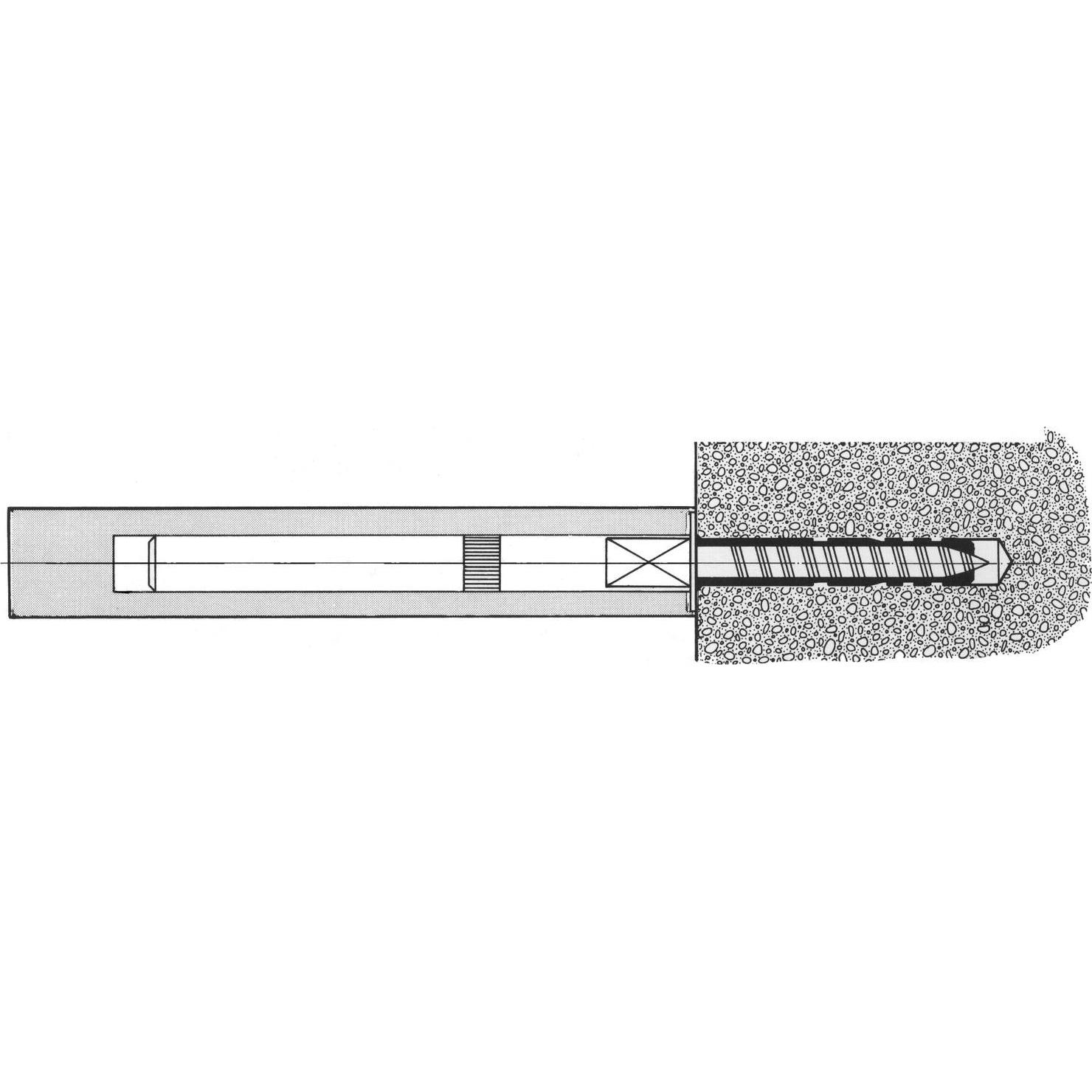 Thumbnail - EBB, Möbelausstattung, Tablarträger Compact, Tablarstärke 22 mm,Bohrtiefe 122 mm, Stahl verzinkt (1 Stk.)