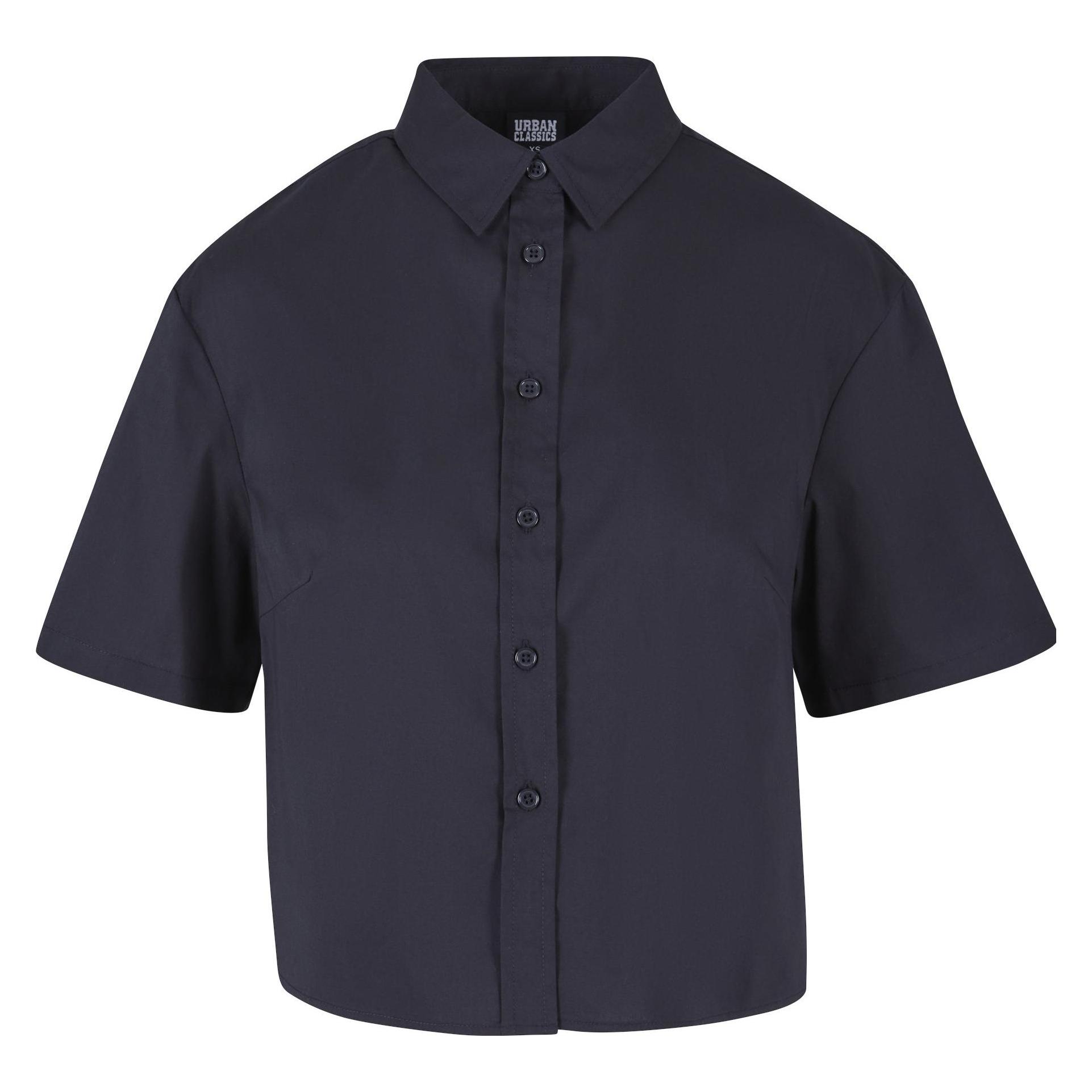 Urban Classics, Damen, Hemden, Ladies Oversized Shirt - 126805, Schwarz, (Xxl)