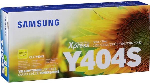 Actual product image Samsung Clt-Y404s (Y)