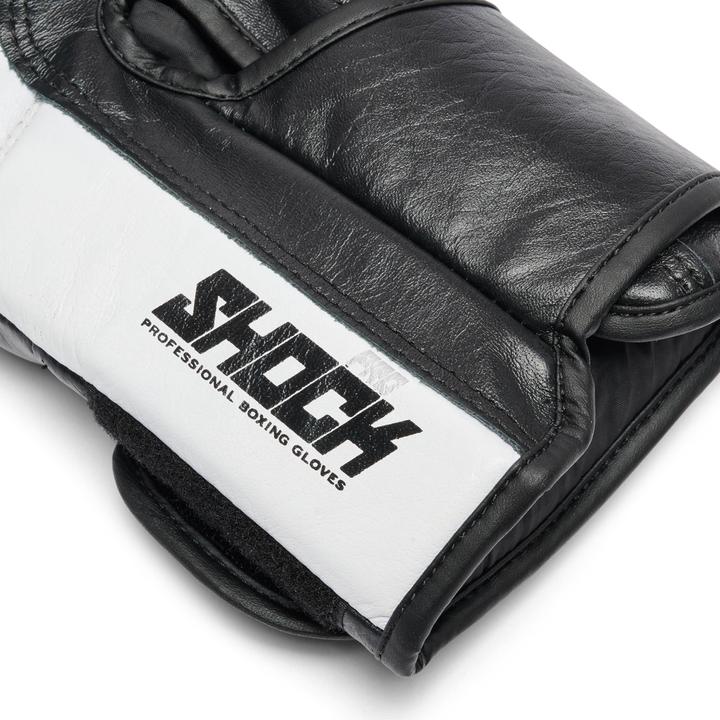 Produktbild Leone Shock X Pro Boxhandschuhe Schwarz GN057 (16 OZ, One Size)