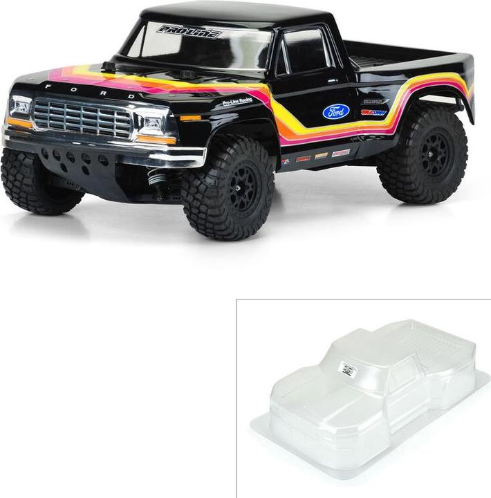 Actual product image Proline Body Ford F-150 1979 Race Truck unpainted, 1:10