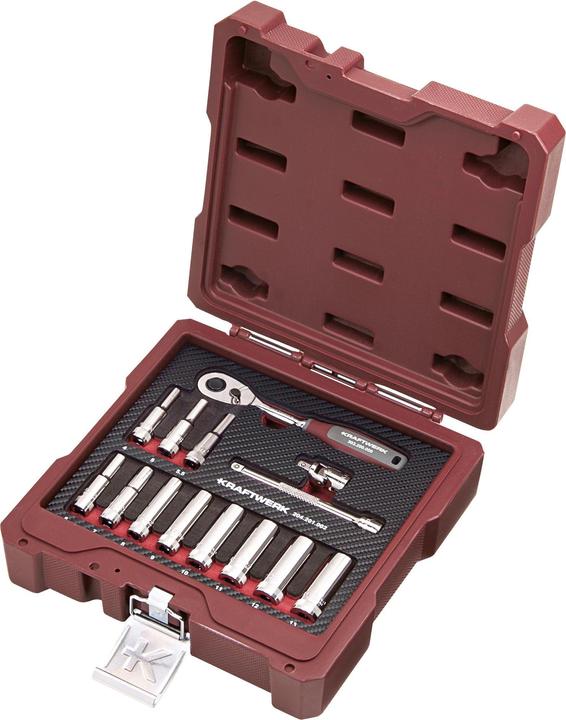 Produktbild Kraftwerk Steckschlüssel-Satz (1/4")