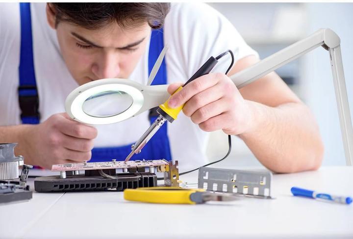 Produktbild Toolcraft SMD LED Lupenleuchte 127 mm 8 W 8D 3X (600 lm)