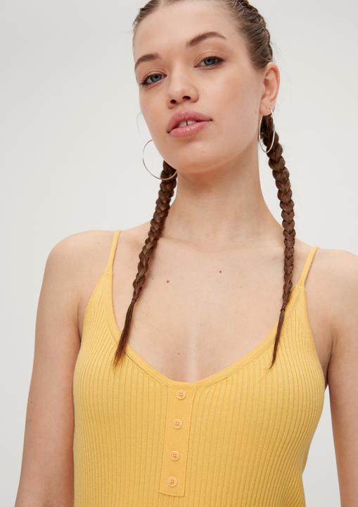 Immagine prodotto S.Oliver Strickpullunder Crop Top aus Viskosemix (L)