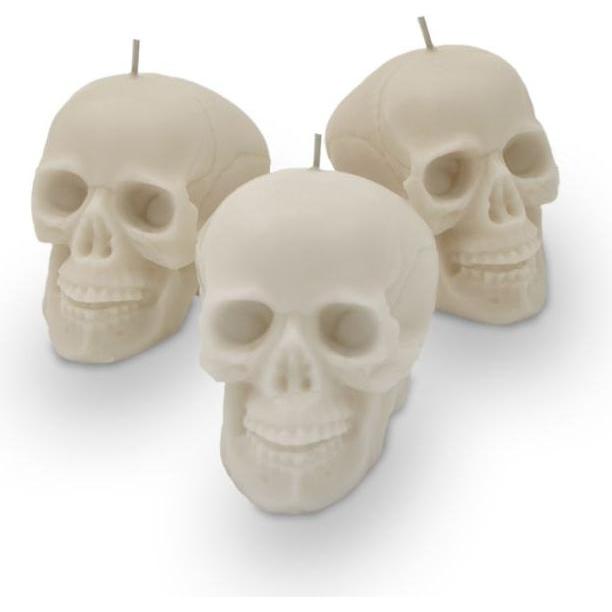 Thumbnail - Mikamax, Kerzen, Skull Candle Set (3 Stk.)