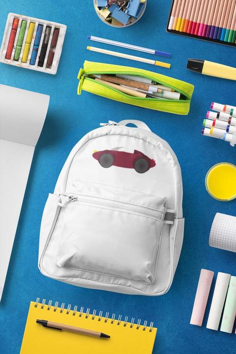 Produktbild Bügelbilder Schulrucksack-Set Comic Car (15 l)