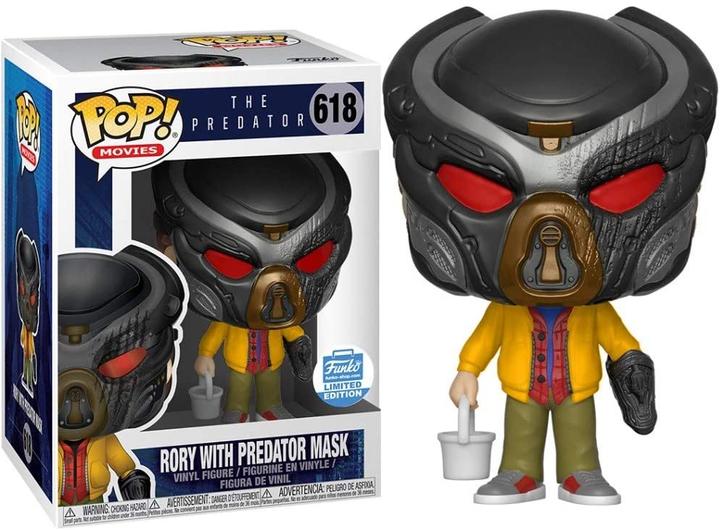Actual product image Funko POP! - The Predator: Rory with Predator Mask