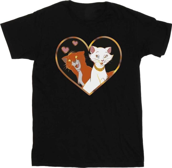 Immagine prodotto Disney The Aristocats Heart Maglietta Ampia Donna (4XL)
