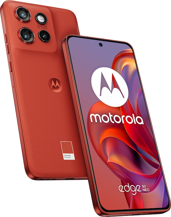 Motorola Edge 50 Neo (512 GB, PANTONE Poinciana, 6.40", Dual SIM, 50 Mpx, 5G)