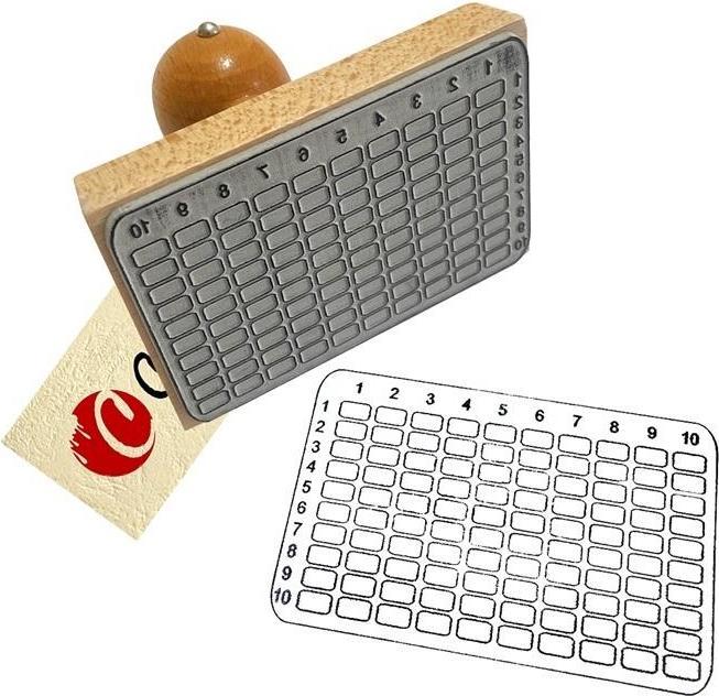 Immagine prodotto Colorado Denim Einmaleins-Stempel bis 100