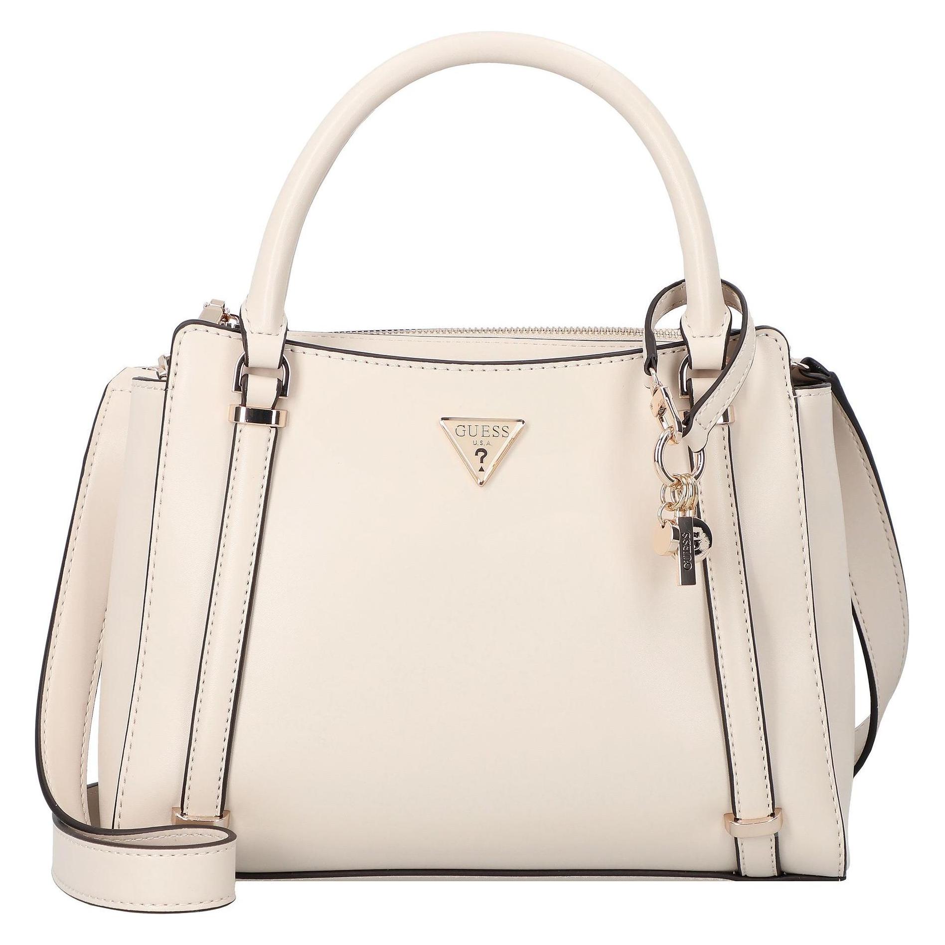 Guess, Damen, Handtasche, Daryna Ii Two Comp Satchel, Beige