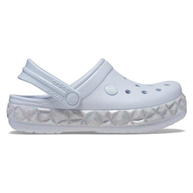 Crocs, Unisex, Pantoffels, K's Crocband GeomGltrBand Clog, Paars, (35)
