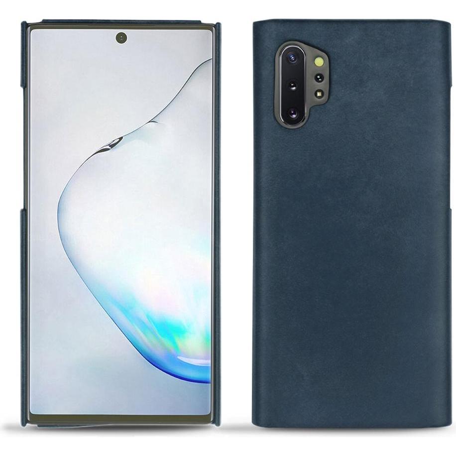 Noreve Lederschutzhülle (Samsung Galaxy Note 10+), Smartphone Hülle, Blau