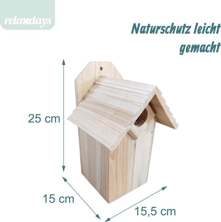 Produktbild Relaxdays Nistkasten