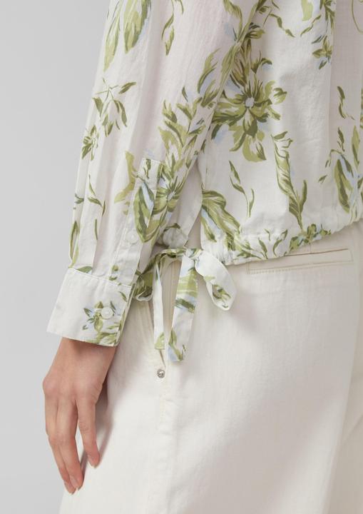 Immagine prodotto s.Oliver Leichte Hemdbluse aus Baumwollvoile mit Schleifendetail (46)