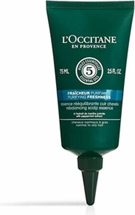 Actual product image L'Occitane en Provence - Refreshing serum for normal to oily hair Purifying Fresh (Rebalancing Scalp (75 ml, Liquid shampoo)