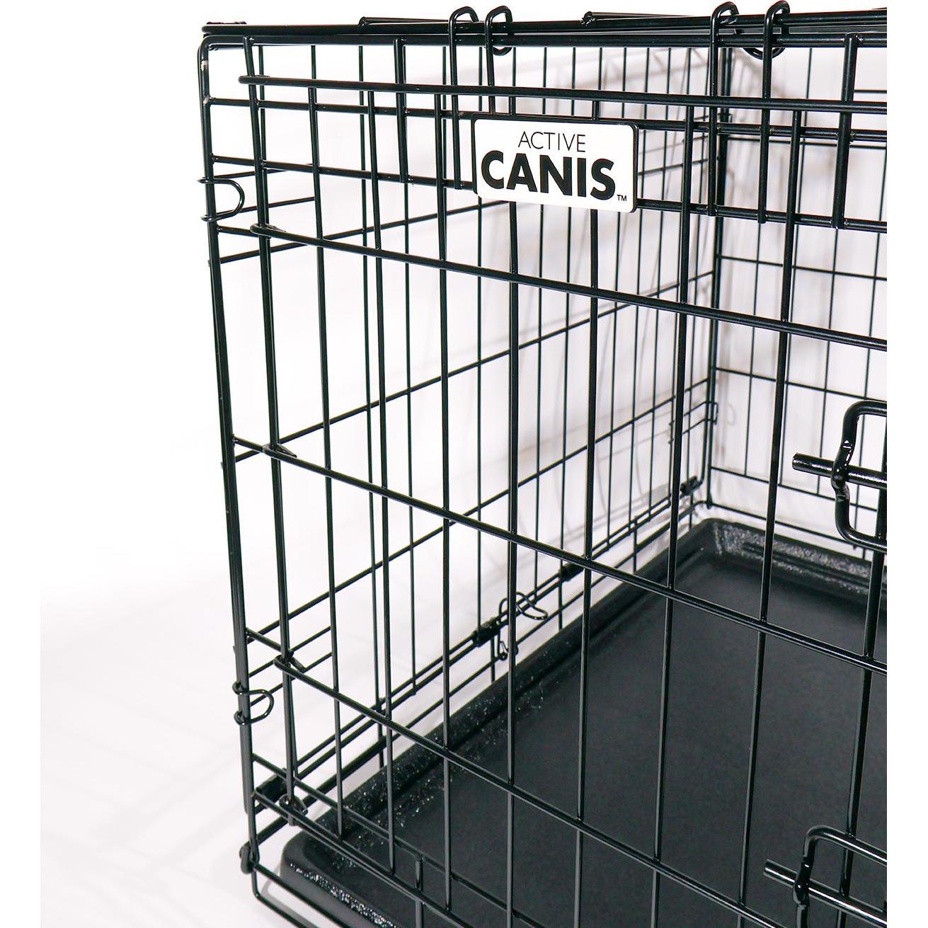 Thumbnail - Petcare active canis - Premium Slidingdoor Cage - Black - 107 x 71 x 79, Gehege