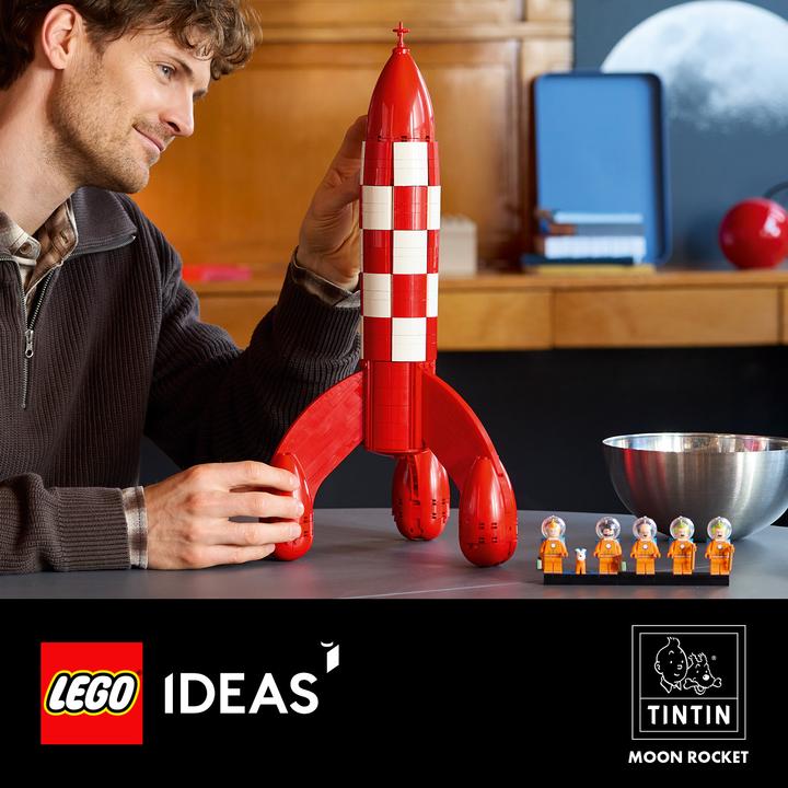 Actual product image LEGO 21367 – Tim und Struppi Ideen Rakete (21367, LEGO Ideas)