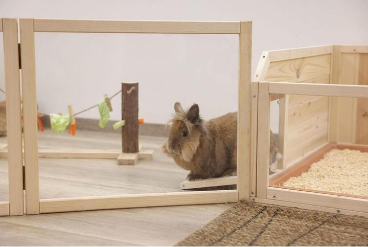 Produktbild Kerbl Raumteiler-Kleintierauslauf 4 Elemente á 58x48 cm