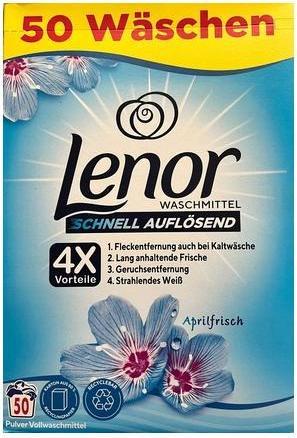 Immagine prodotto Lenor Fresco d'aprile (50 Cicli di lavaggio, Detersivo in polvere)