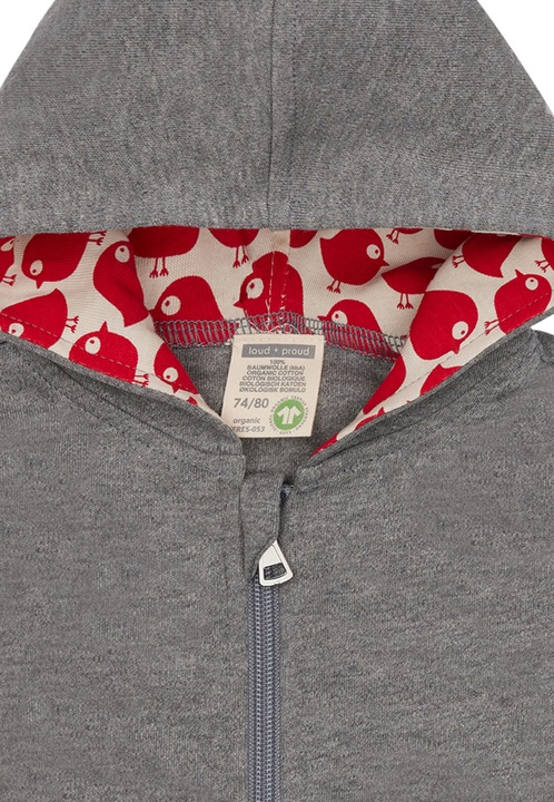 Actual product image loud + proud Hooded jacket (110)