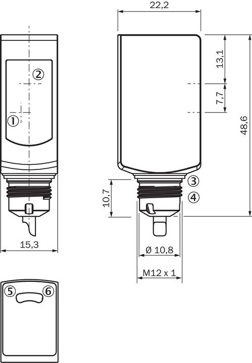 Actual product image Sick Miniature photoelectric sensor